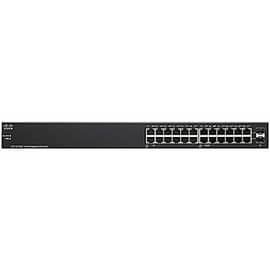 Switch Cisco 110 SG110-24-NA 24 10/100/1000 2-SFP Não gerenciável Portas Uplink 2-SFP